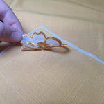 Retro Cloth Napkins Placemats Vintage Yellow Flower 16x11 inches Granny Dining
