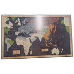 Allies & Axis Game Board 2004 Large Long 33 x 20 Inches War Strategy Replacement