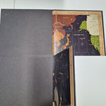 Allies & Axis Game Board 2004 Large Long 33 x 20 Inches War Strategy Replacement