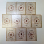 Allies & Axis Game Cards Money Dice Replacement Pieces 2005 World War II Battle