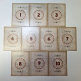Allies & Axis Game Cards Money Dice Replacement Pieces 2005 World War II Battle