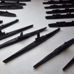 Allies & Axis Game Army Men Tank Plane Black Replacement Pieces 2005 War