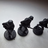Allies & Axis Game Army Men Tank Plane Black Replacement Pieces 2005 War