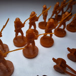 Allies & Axis Game Army Men Tank Plane Brown Replacement Pieces 2005 War
