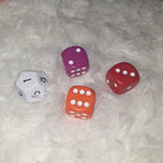 Dice Large 12 Sided Twelve Set of 4 Die 1 Inch Kids Game Replacement Pieces