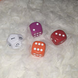Dice Large 12 Sided Twelve Set of 4 Die 1 Inch Kids Game Replacement Pieces