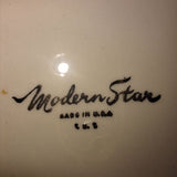 Modern Star Plate Small 6.5 Inch Starburst USA Retro Vintage MCM Mid Century