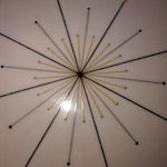 Modern Star Plate Small 6.5 Inch Starburst USA Retro Vintage MCM Mid Century