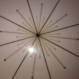 Modern Star Plate Small 6.5 Inch Starburst USA Retro Vintage MCM Mid Century