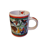 New Zealand Mug Cup Mini Espresso Vintage Set of 3 Unmarke Small Kiwi Bird Sheep