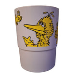 Big Bird Cup Vintage Plastic Muppets 1977 USA Made Kids Sesame Street Yellow