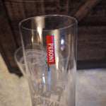Peroni Nastro Azzurro Tall Glasses Set of 3 Beer Pub Bar Birra Collection Tap