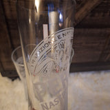 Peroni Nastro Azzurro Tall Glasses Set of 3 Beer Pub Bar Birra Collection Tap