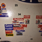 24 Nascar Model Car Decals Race Jeff Gordon Sponsor Vintage 1996 Dupont