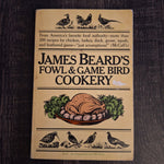 James Beards Fowl Game Bird Cookery Paperback 1970s Cook Book Chick Turkey Duck
