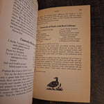 James Beards Fowl Game Bird Cookery Paperback 1970s Cook Book Chick Turkey Duck