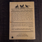 James Beards Fowl Game Bird Cookery Paperback 1970s Cook Book Chick Turkey Duck