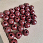 Score Four Replacement Pieces Brown Beads 1970s Game Stack Connect 31 Balls
