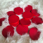 Backgammon Replacement Pieces Tokens Round 1970s Game Vintage Red Tan Retro