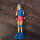 Vintage McDonalds Barbie Toy Lot Kelly Doll Business Roller Skates Happy Meal