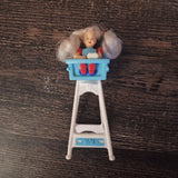 Vintage McDonalds Barbie Toy Lot Kelly Doll Business Roller Skates Happy Meal