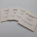 Monopoly Replacement Deed Pieces Instructions Rules 1960s Vintage Property