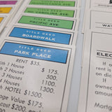 Monopoly Replacement Deed Pieces Instructions Rules 1960s Vintage Property Money
