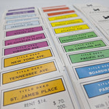 Monopoly Replacement Deed Pieces Instructions Rules 1960s Vintage Property Money