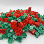 Vintage Monopoly House Hotel Lot Red Green 1960s Board Game Replacement