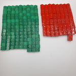 Vintage Monopoly House Hotel Lot Red Green 1960s Board Game Replacement