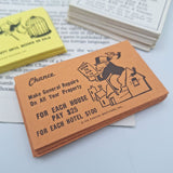 Monopoly Replacement Deed Pieces Instructions Cjhance 1970s Vintage Property