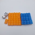 Monopoly Houses Hotels Dice Replacement Pieces Blue Orange Fox Family Guy Game