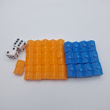 Monopoly Houses Hotels Dice Replacement Pieces Blue Orange Fox Family Guy Game
