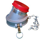 Franklin Fueling Drop Adapter 88041101 4 Inch Male Gravity Replacement Part Semi