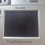 Kodak Easy Share Camera CX7300 3.2 MP Digital Silver For Parts No Card Vintage