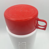 Flintstones Thermos 90s Cartoon TV Show Millennial Nostalgia Red Cup Lid 3700