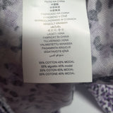 Michael Kors Shirt Top Casual MK Bell Sleeve Womens Large Round Neckline Basic