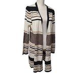 Absolutely Famous Long Sweater Open Front Knit Womens Large Cardigan Casual Fall