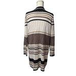 Absolutely Famous Long Sweater Open Front Knit Womens Large Cardigan Casual Fall