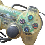 Sony Playstation Controller Clear Vintage PS1 Gamer Wired Untested Original