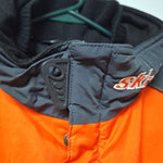 Ski Doo Bombardier Jacket Mens Large Orange Sno Gear Snowmobile Winter X Team
