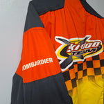 Ski Doo Bombardier Jacket Mens Large Orange Sno Gear Snowmobile Winter X Team