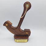 Wooden Anchor Chain Knick Knack Arkansas Vintage 7 Inch Boat Nautical Beach Ship