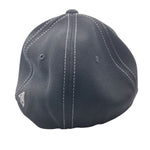Ostego Football Ball Cap Hat Orange Gray Black Fitted Small Medium Performance