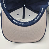 Bells Farm Clydesdales Horses Hat Ball Cap Adult Large XL Blue Flex Fit Michigan
