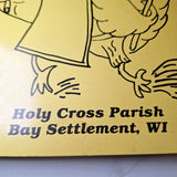 Bay Settlement Wisconsin Parish Cook Book Recipes Scratch Holy Cross Vintage 80s