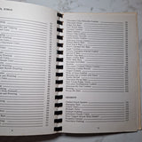 Bay Settlement Wisconsin Parish Cook Book Recipes Scratch Holy Cross Vintage 80s