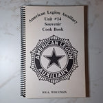 Iola Wisconsin Cook Book Vintage Recipe American Legion Sheveland Taylor Midwest