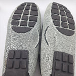 Marc Joseph Pebbled Flats Cypress Hill Tie Black White Leather Brazil Womens 8