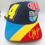 Chase Jeff Gordon Dupont Hat Snapback Vintage 24 Nascar Racing Fan Blue Cotton